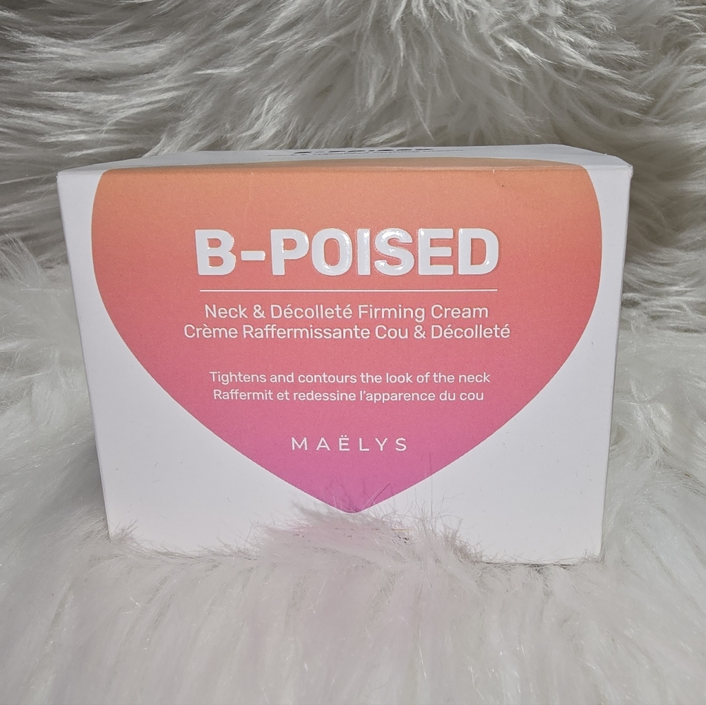 B-POISED Neck & Décolleté Firming Cream by MAËLYS